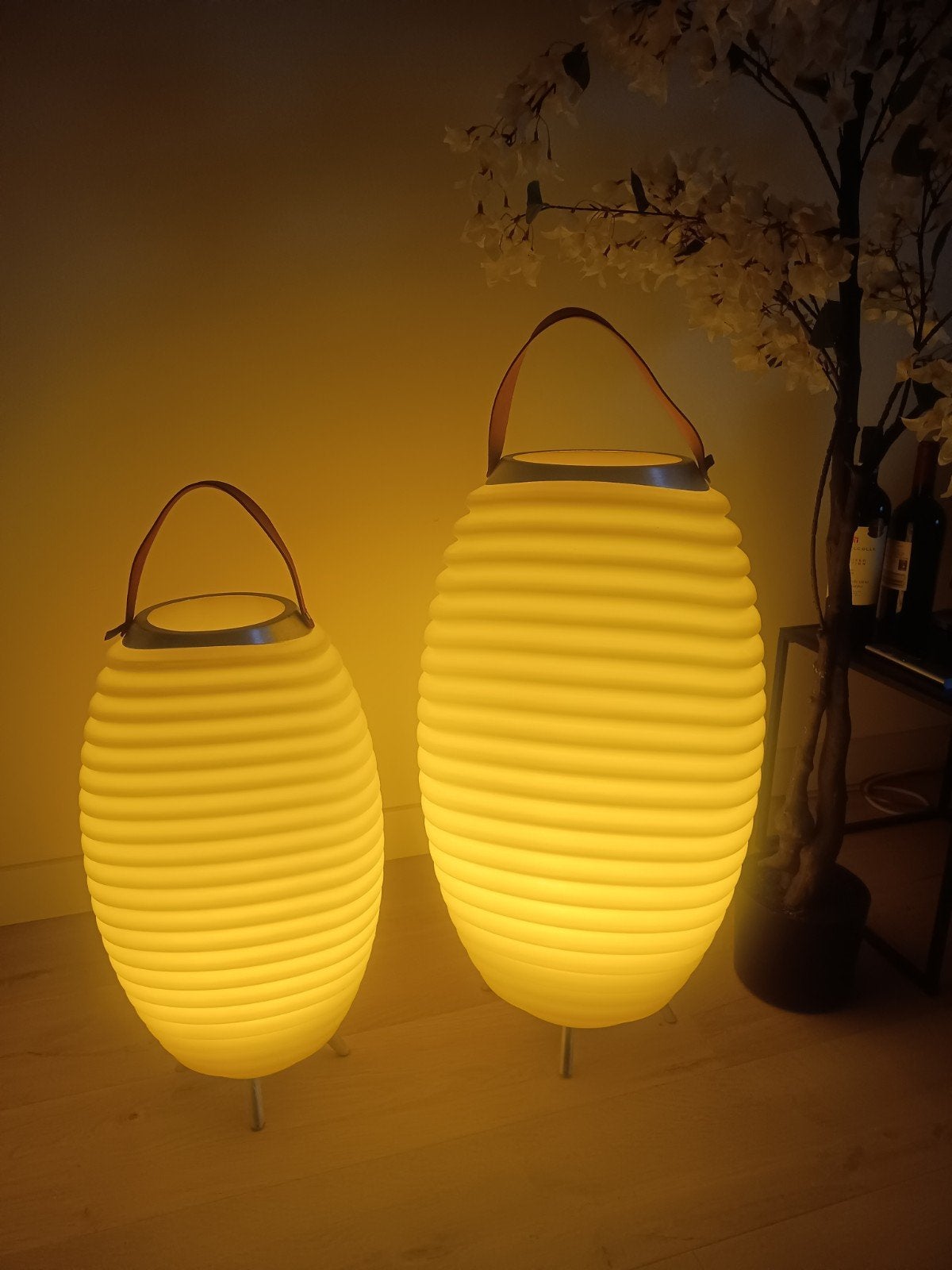 2x kooduu synergy lampen 65s/50s, Modern, Sfeervol, 100 tot 150 cm, Overige fittingen, Ophalen of Verzenden