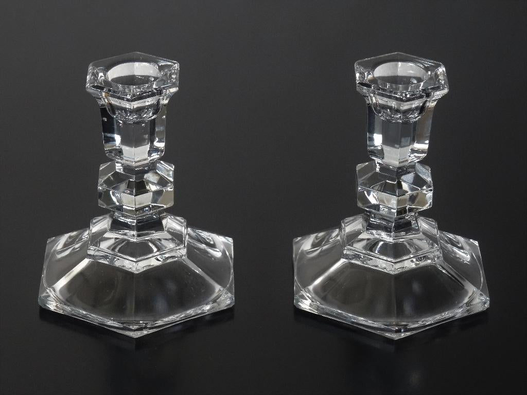 14 kandelaars van kristal, glas, metaal en porselein (nieuw), Overige materialen, Overige kleuren, Nieuw, Ophalen of Verzenden