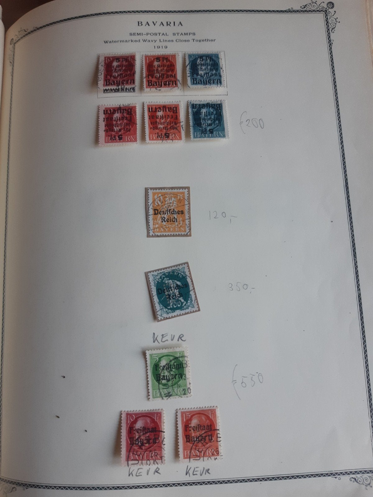 ZEER SCHAARS   oud BAYERN duitse staat, Postzegels en Munten, Ophalen, Buitenland