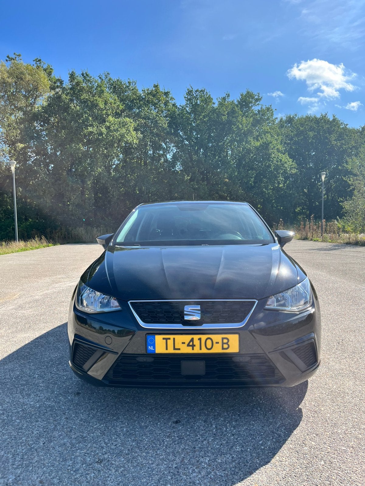 Seat Ibiza 1.0 Ecotsi 95pk 5d 2018 Zwart, 40 €/maand, 95 pk, Origineel Nederlands, Handgeschakeld