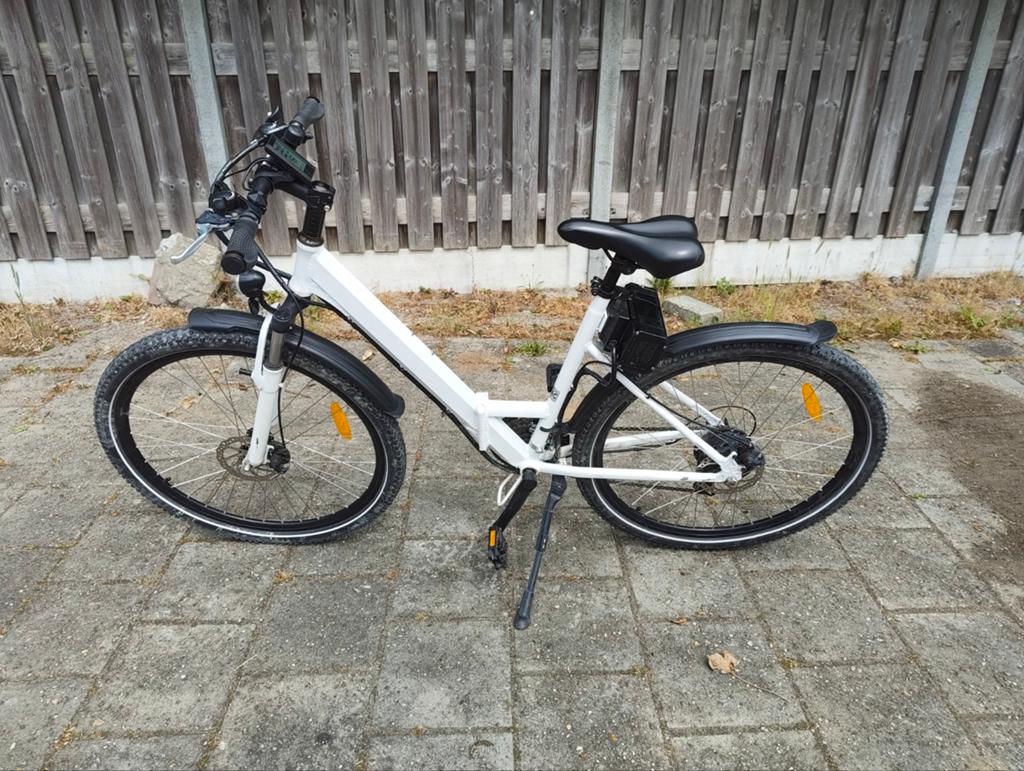 Unieke Vouwbare elektrische mountainbike van ikea (1070km), Fully, Ophalen of Verzenden, Overige merken