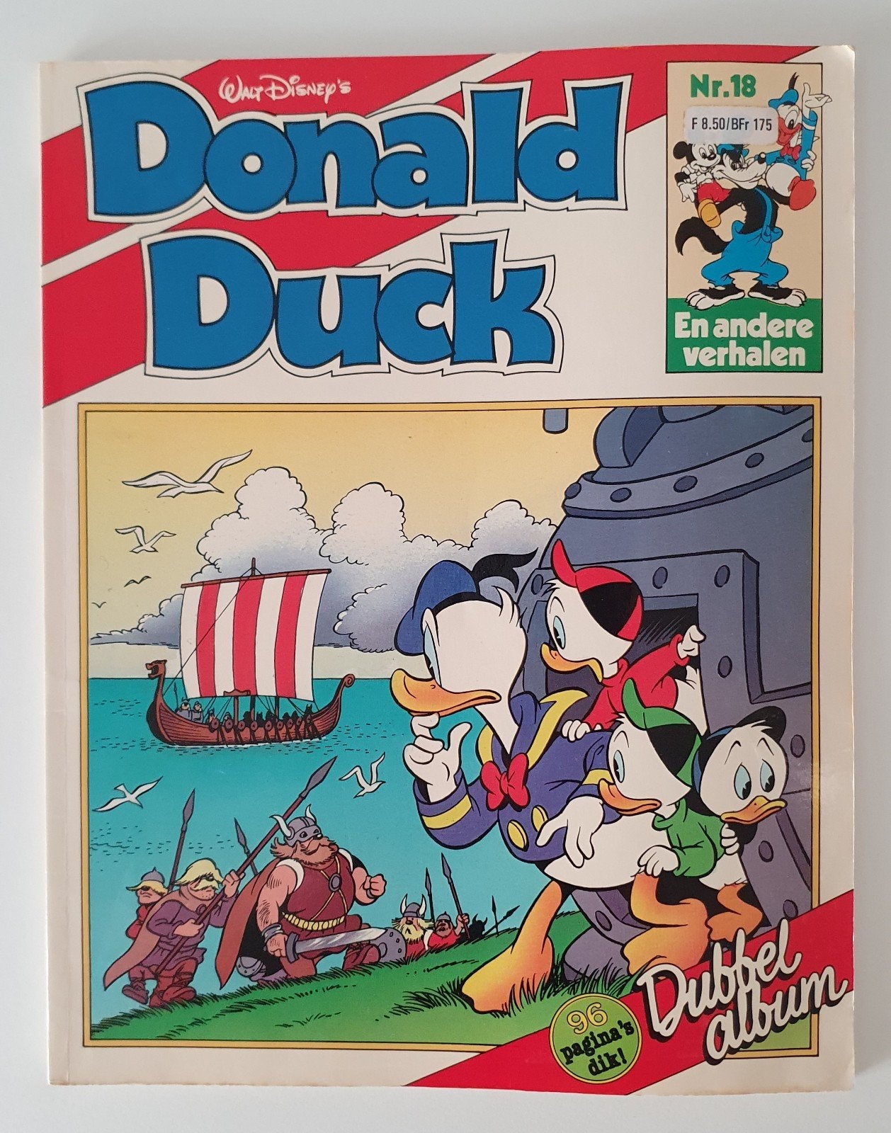 Donald Duck dubbelalbum 18 1988, Boeken, Meerdere stripboeken, Ophalen of Verzenden