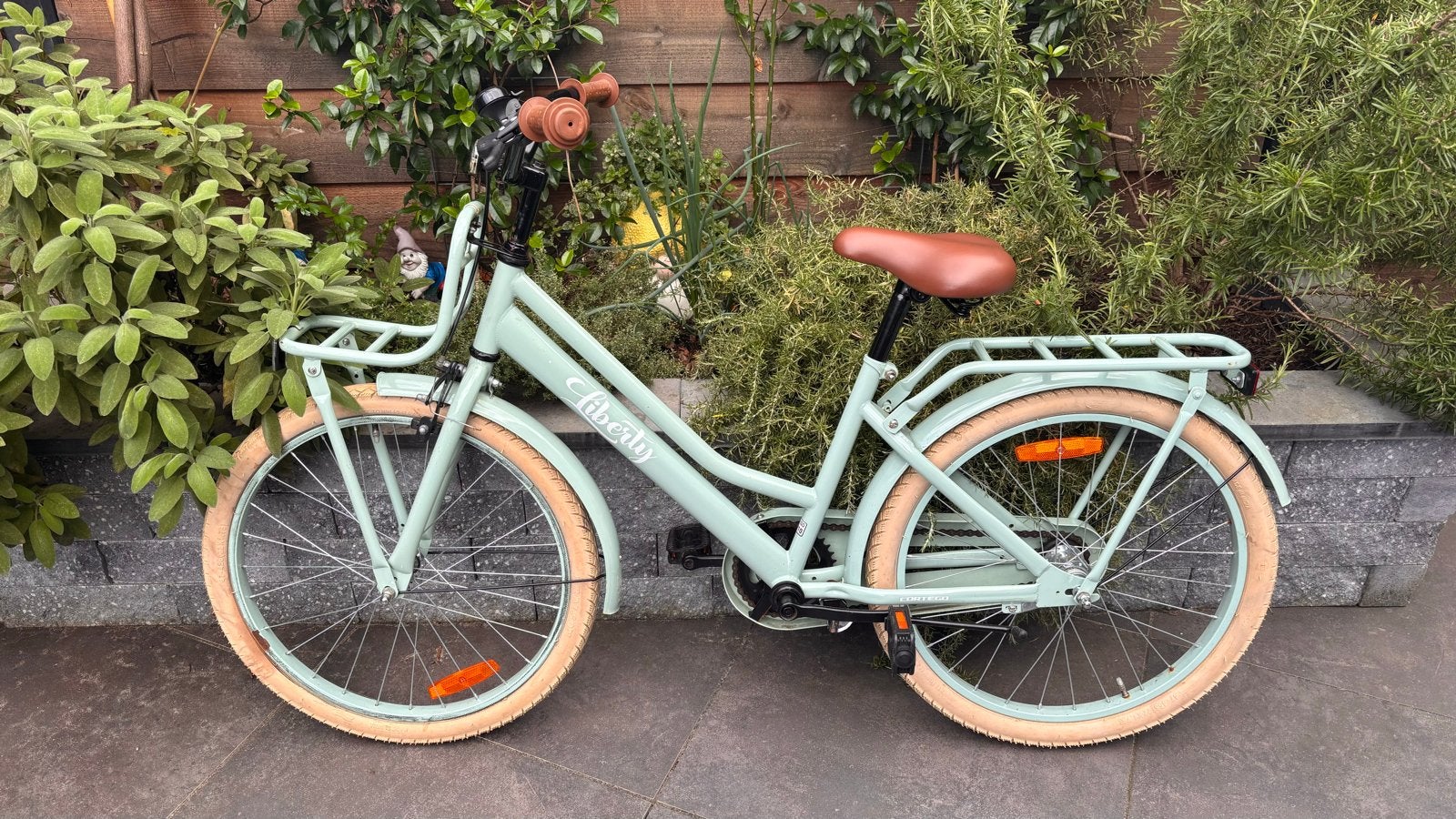 Cortego Liberty Meisjesfiets Groen 22 Inch, Ophalen of Verzenden, Zo goed als nieuw, 22 inch