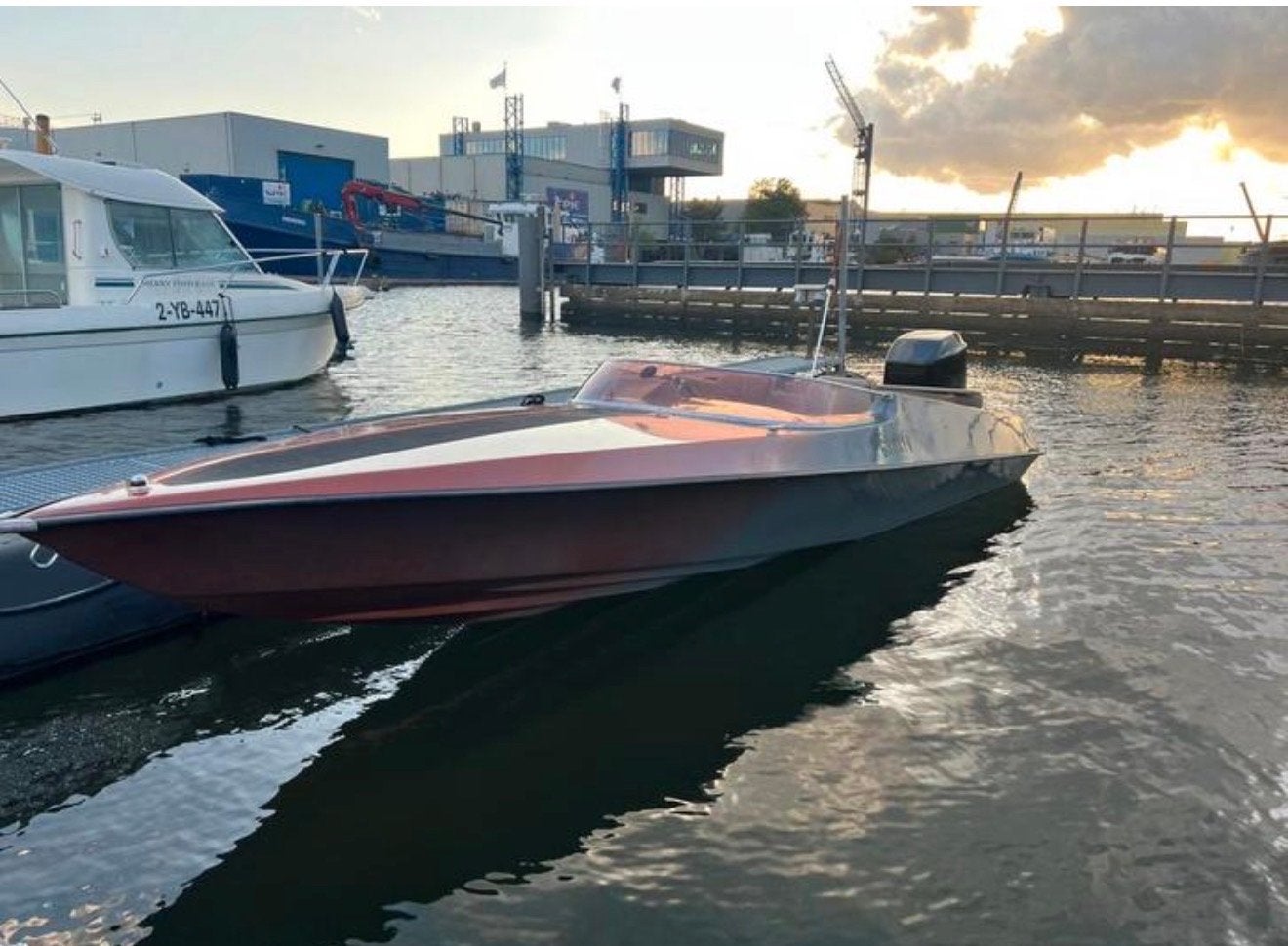 Speedboot met 200pk Mercury Motor en Carplay, Ophalen of Verzenden, Gebruikt