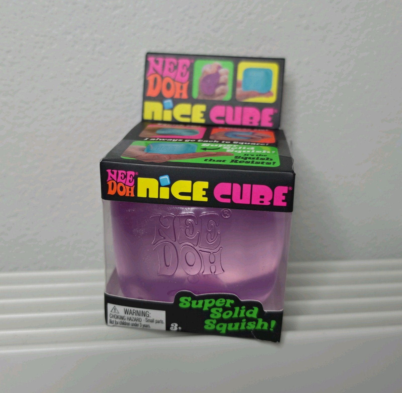 Originele NeeDoh Nice Cube Roze – NIEUW!, Ophalen of Verzenden, Nieuw, Jongen of Meisje