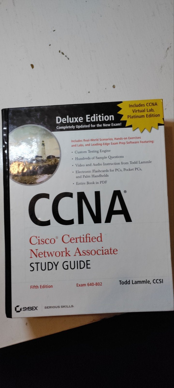 CCNA Cisco Certified Network Associate Study Guide, Todd Lammle, Zo goed als nieuw, Beta, HBO