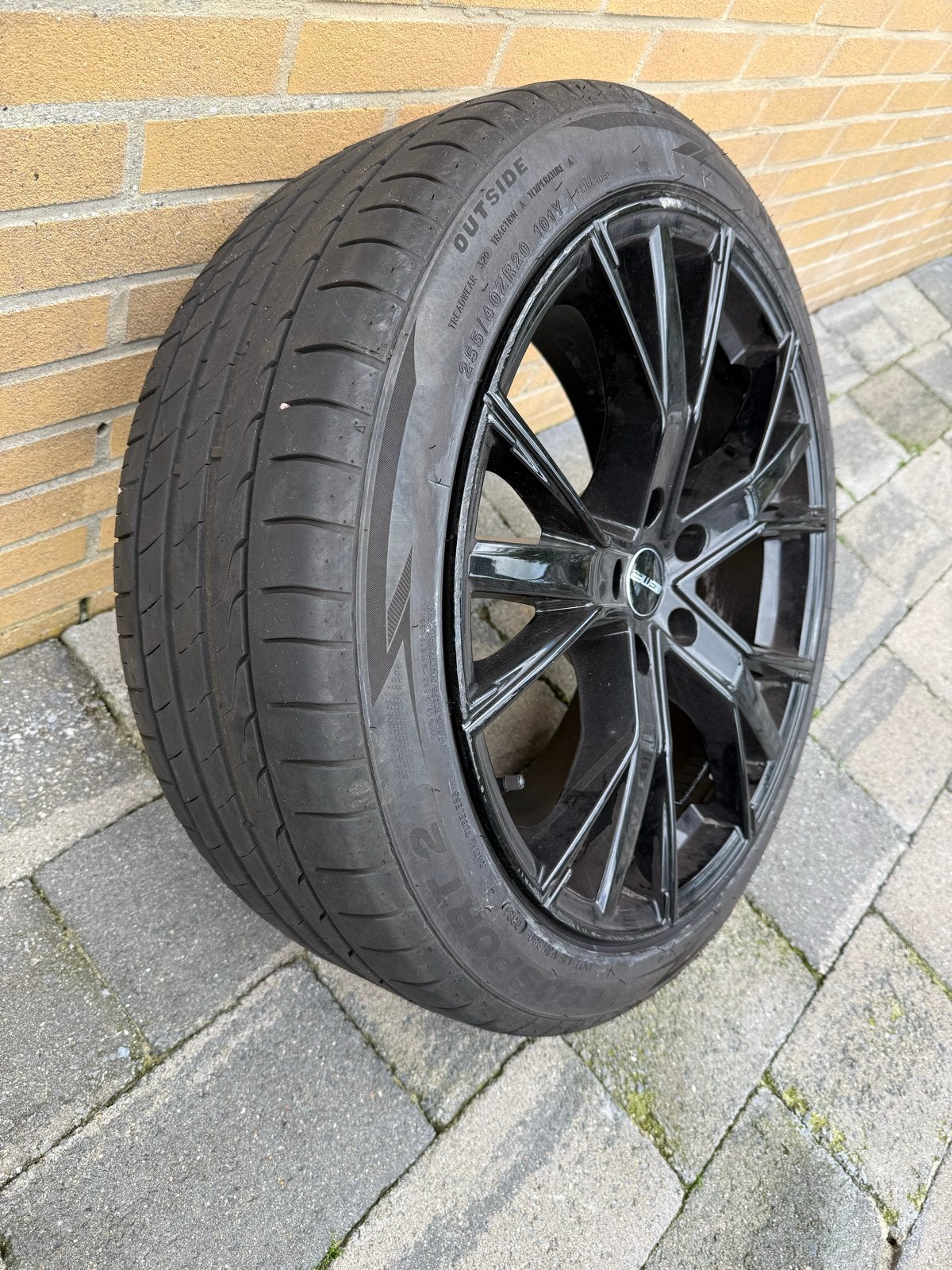 20 inch Gunner 209 velg met Imperial zomerband, Ophalen, Gebruikt, 255 mm, Banden en Velgen