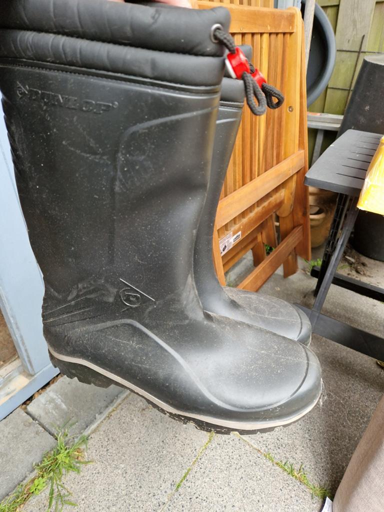 Dunlop regenlaarzen maat 48, Kleding | Heren, Zwart, Ophalen of Verzenden, Regenlaarzen, Dunlop