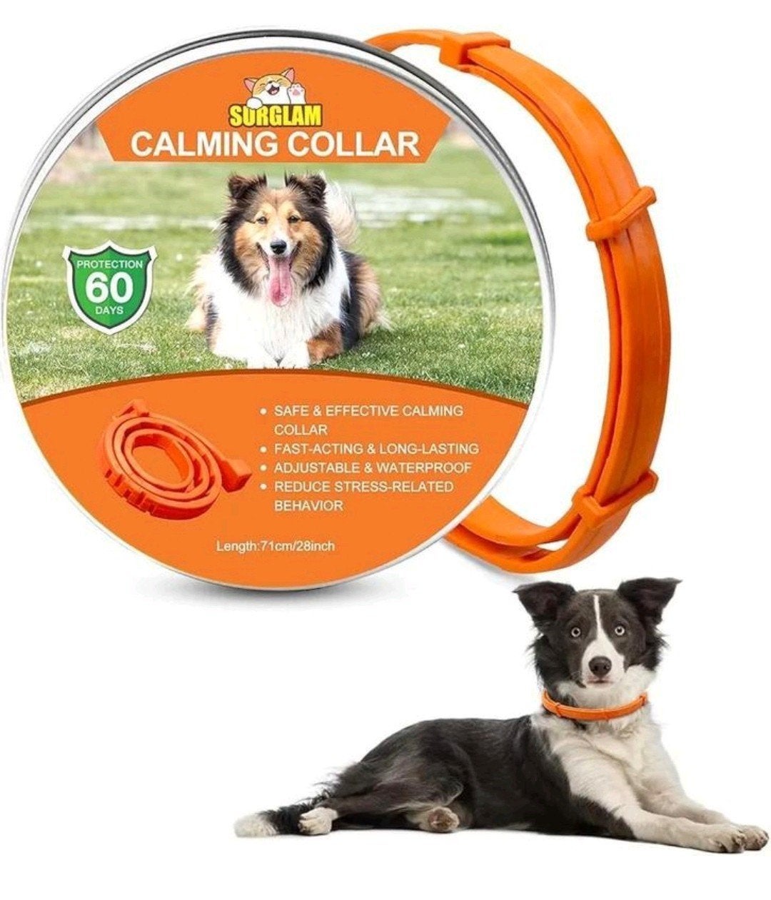 Kalmerende halsband hond 71 cm, Dieren en Toebehoren, Ophalen of Verzenden, Nieuw, Halsband