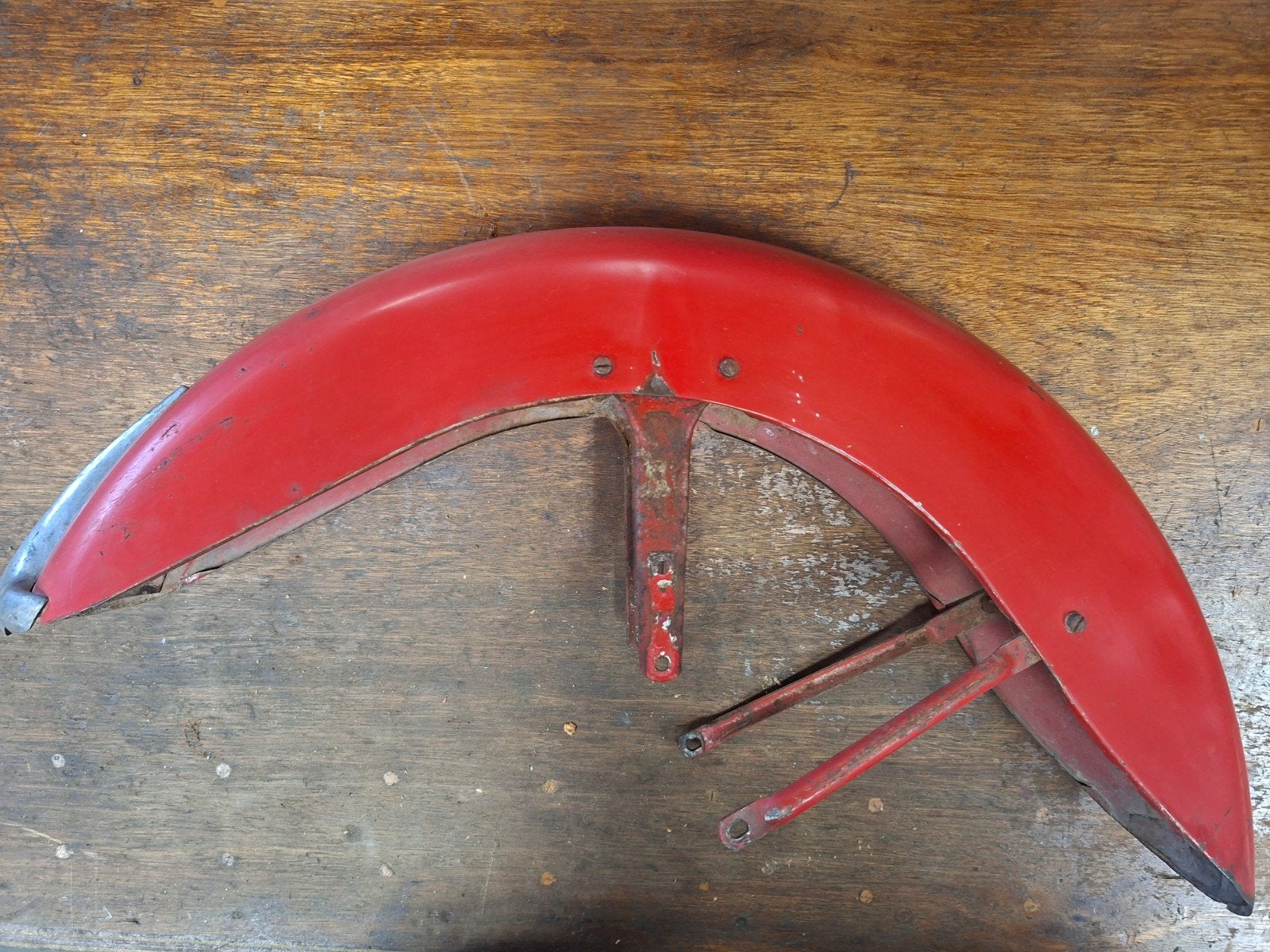 Tomos Rood Bannaan spatbord, Ophalen of Verzenden, Overige merken