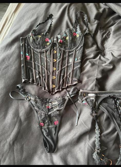 Lounge Adrianna intimates set zwart maat XS, Ophalen of Verzenden, Zwart
