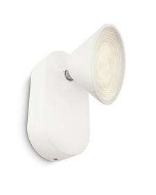 Wandspot / Plafondspot PHILIPS Tweed White LED -45% KORTING!, Ophalen of Verzenden, Nieuw, Plafondspot of Wandspot