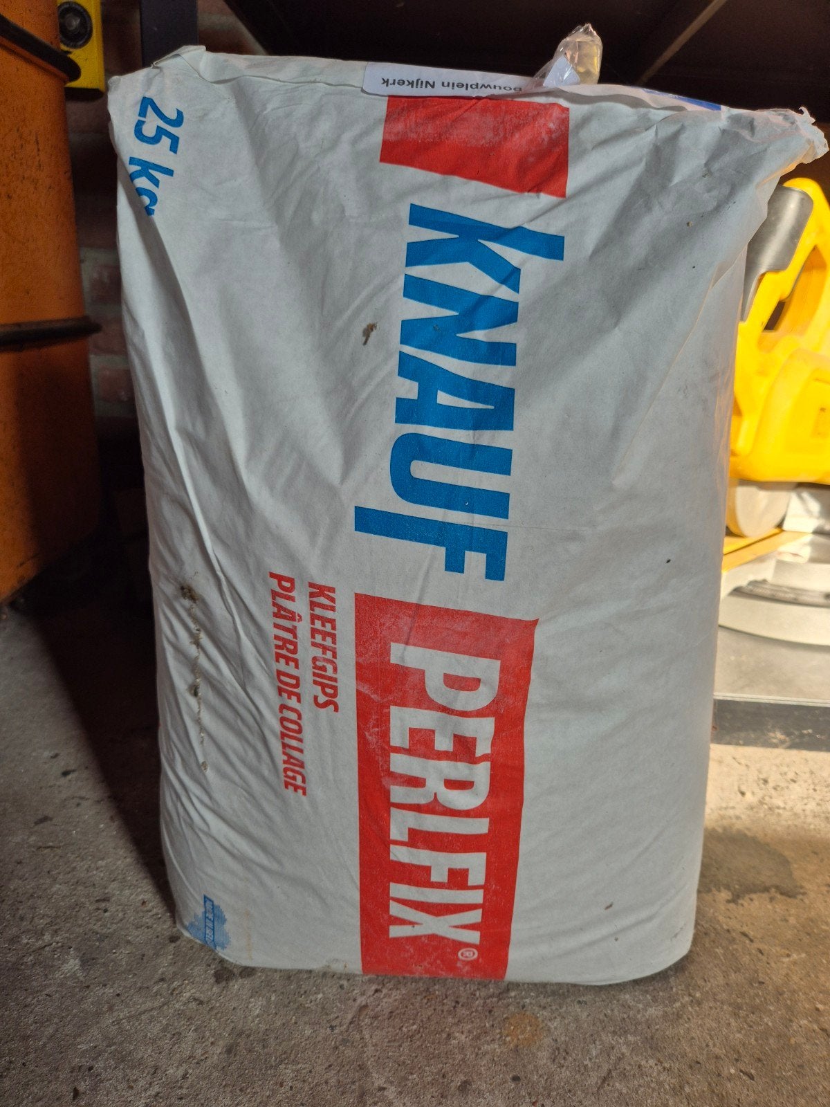 Knauf Perlfix Kleefgips 25 kg - Nieuw, Ophalen, Nieuw