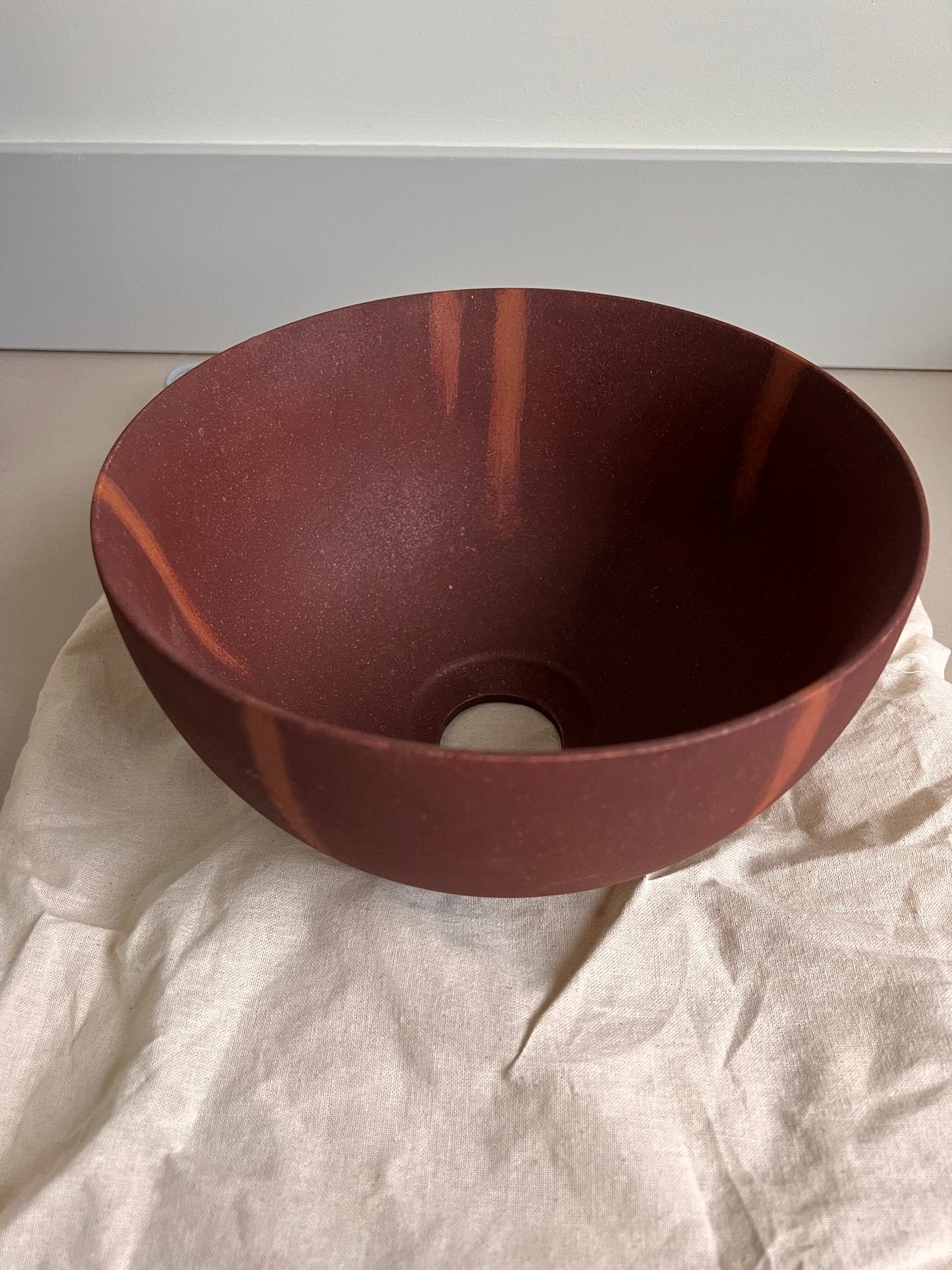 Looox Waskom Klein - Rust, Ophalen, Minder dan 50 cm, Nieuw, Minder dan 25 cm