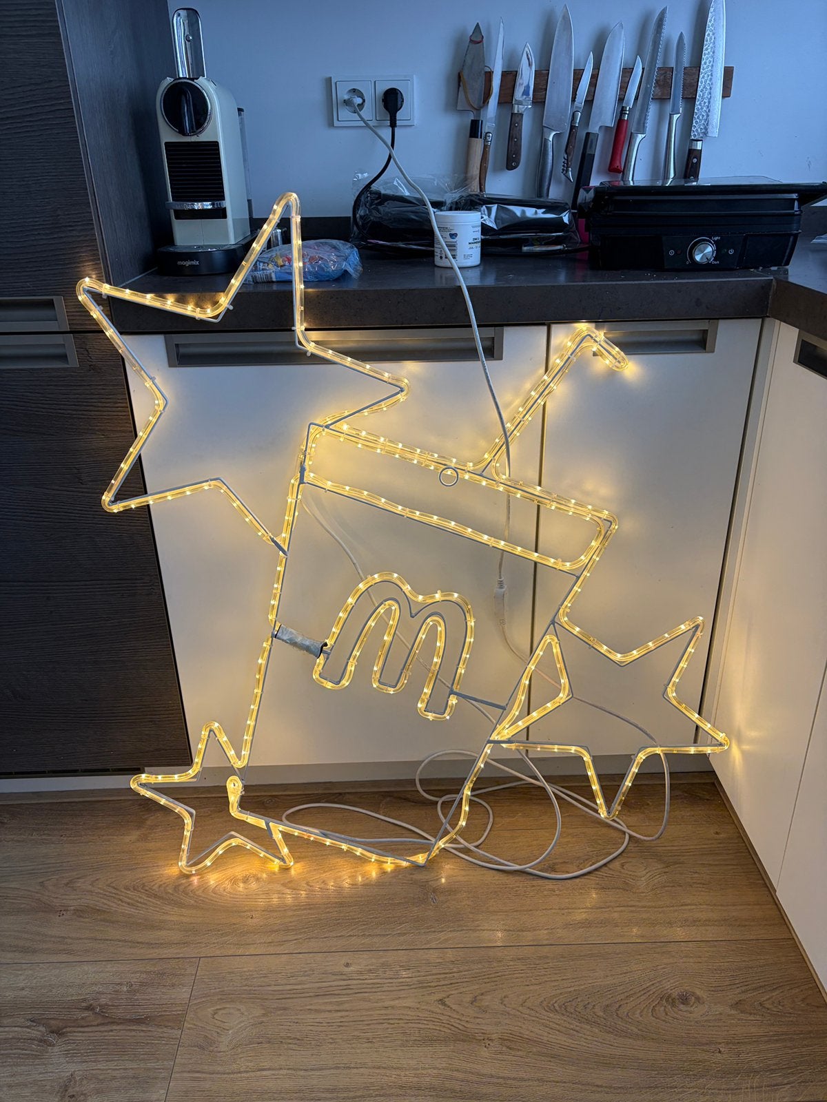 McDonald logo met verlichting, Ophalen, Gebruikt