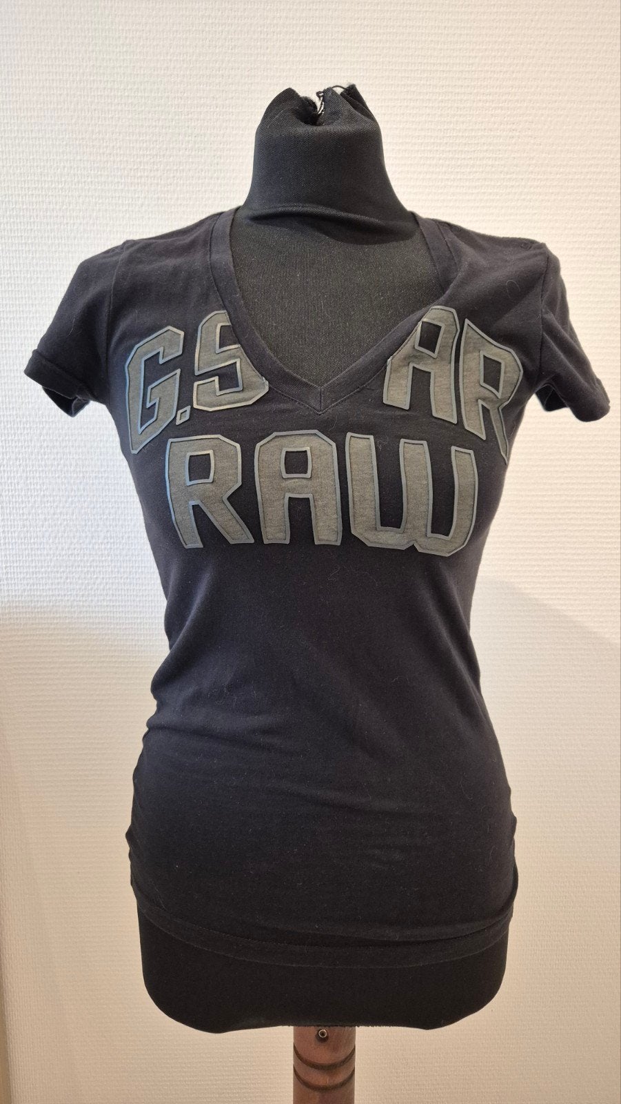 G-Star RAW T-shirt met V-hals, maat S, G-Star RAW, Ophalen of Verzenden