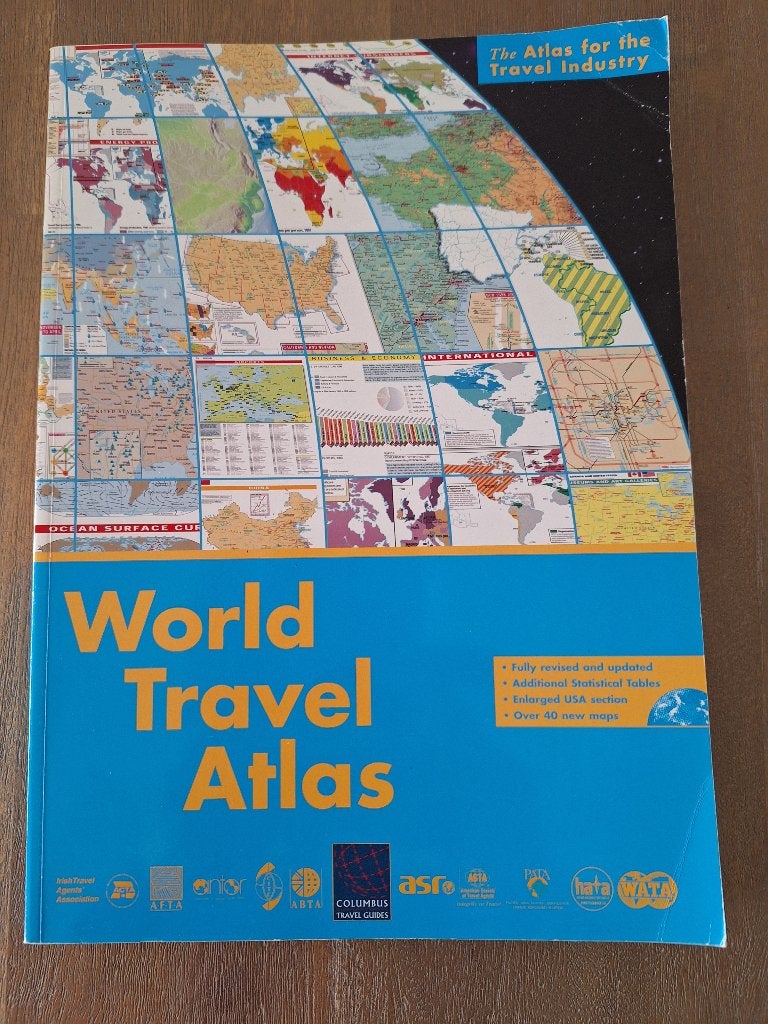 World Travel Atlas - The Atlas for the Travel Industry, Gelezen, Overige atlassen, Ophalen of Verzenden, Mike Taylor
