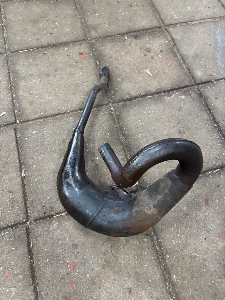Voorbocht uitlaat Rieju RR 2takt, Fietsen en Brommers, Ophalen, Gebruikt, Uitlaat