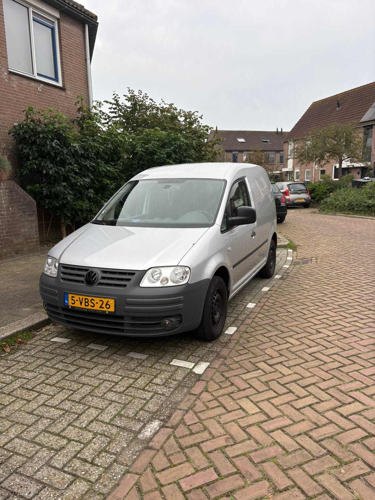 Volkswagen Caddy 1.9 TDI 55KW Bestel 2009, Voorwielaandrijving, Stof, 74 pk, Zwart