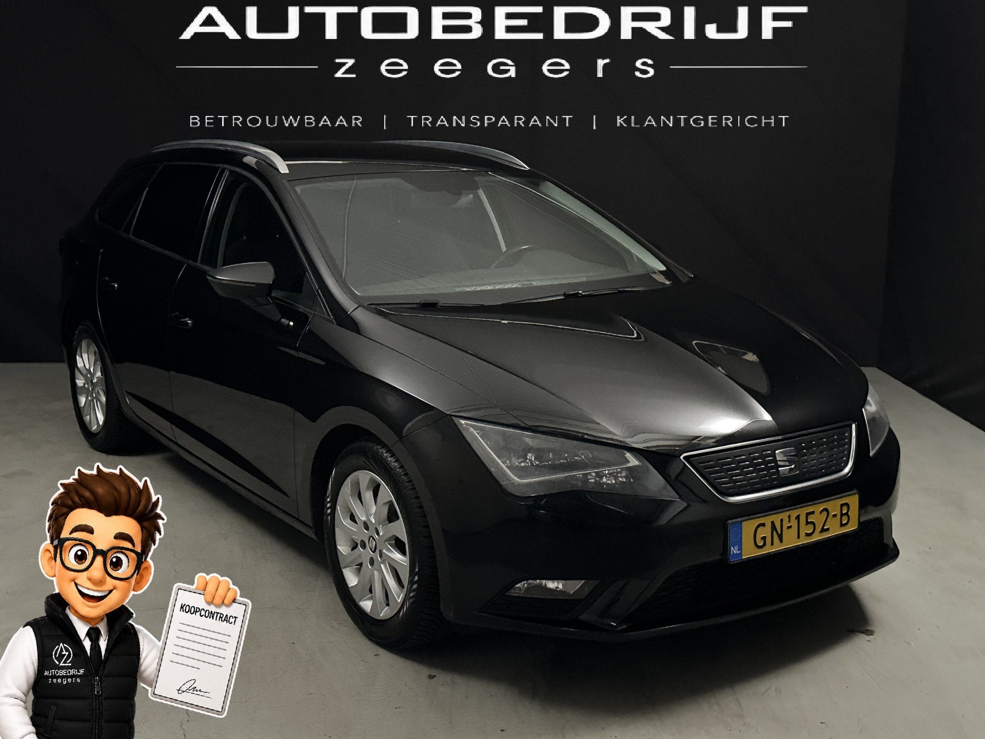 SEAT Leon ST 1.0 EcoTSI Style Connect Navi*Grootscherm*, Auto's, Voorwielaandrijving, Gebruikt, Leon, Origineel Nederlands