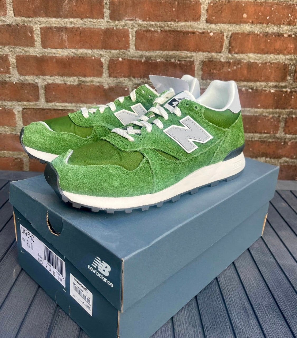 New Balance U475 43 green retro runner new ds, Overige kleuren, Verzenden, Nieuw, Sneakers of Gympen