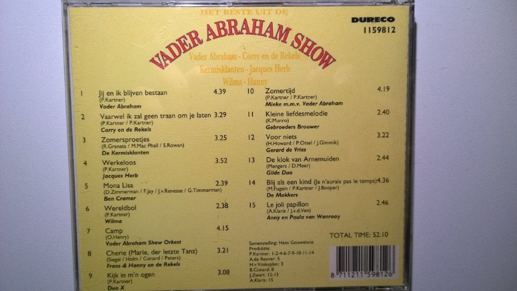 Het Beste Uit De Vader Abraham Show 1, Ophalen of Verzenden, Zo goed als nieuw, Levenslied of Smartlap, Album