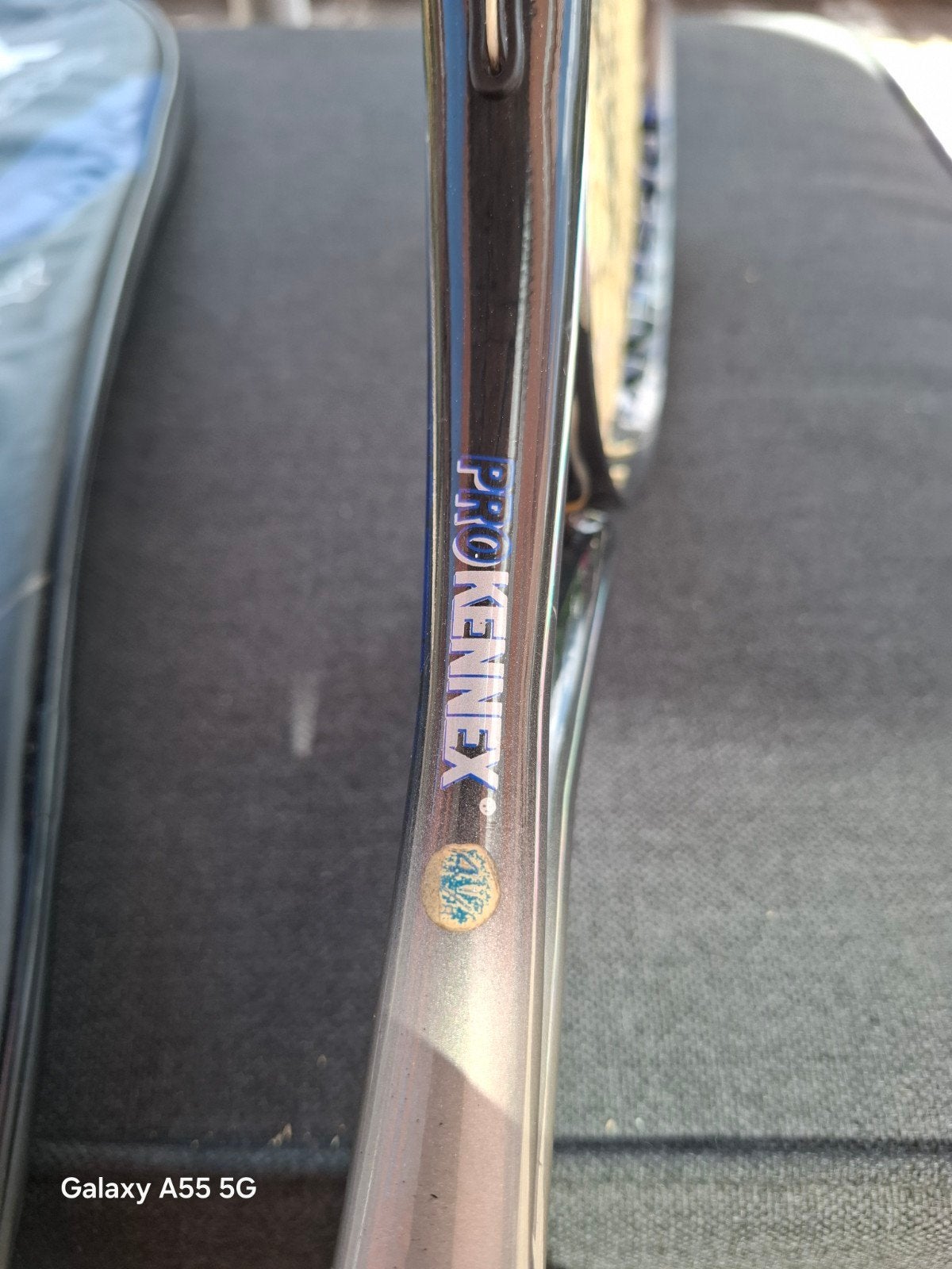 Pro Kennex Destiny 265 Graphite Tennisracket met hoes L1, Overige merken, Gebruikt, L1, Onbekend