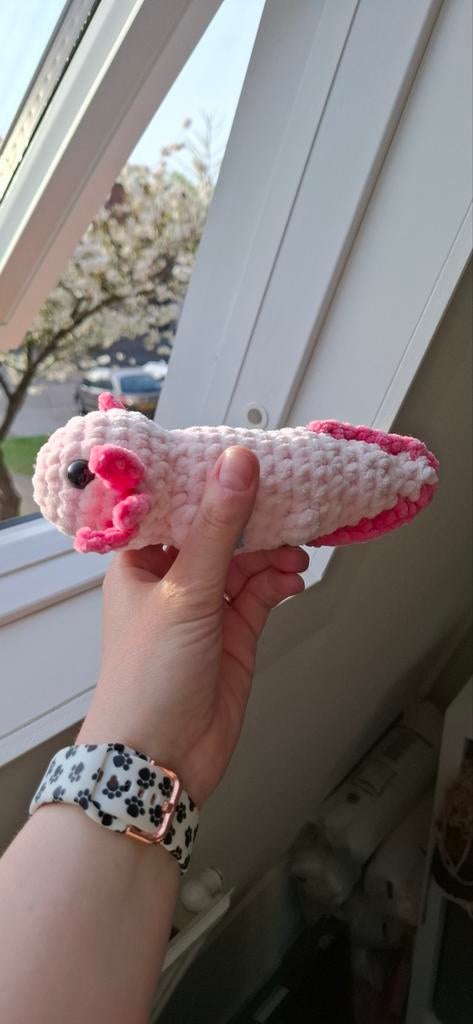 Axolotl knuffel, Overige merken, Overige typen, Nieuw, Ophalen of Verzenden