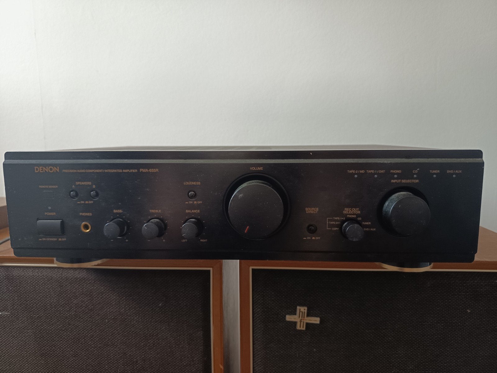 Denon PMA-655R Stereo Geïntegreerde Versterker, Ophalen, Gebruikt, Denon, 60 tot 120 watt