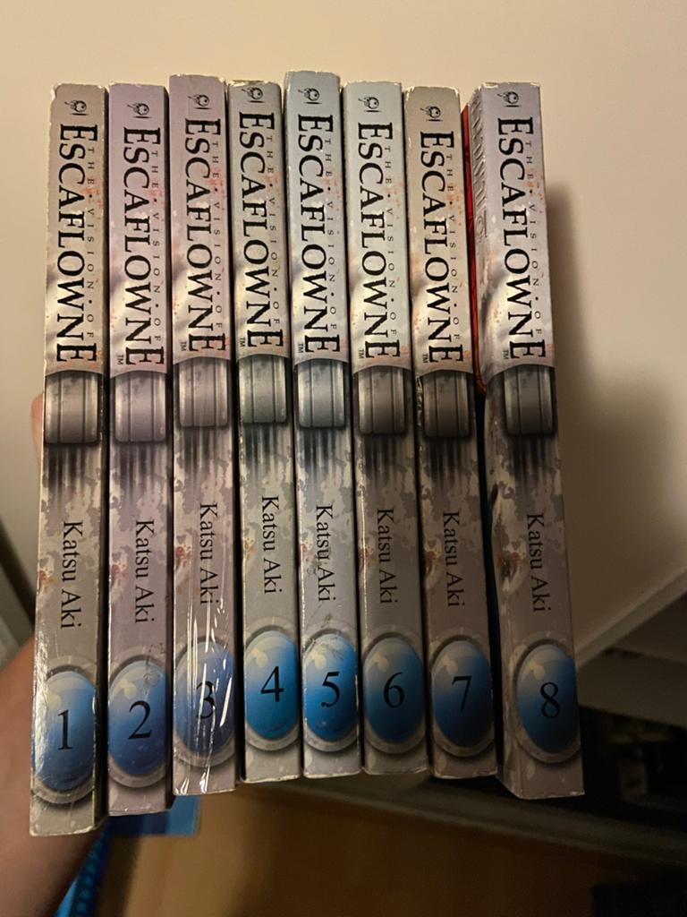 Escaflowne Manga OOP Compleet Zeldzaam!, Boeken, Strips | Comics, Complete serie of reeks, Ophalen of Verzenden, Zo goed als nieuw
