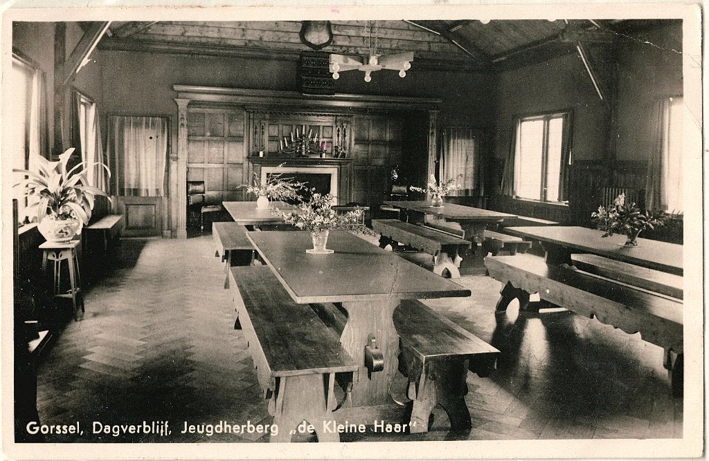 Gorssel Gld, Dagverblijf Jhb. de Kleine Haar, gelopen 1943, Verzenden, 1940 tot 1960, Gelopen, Gelderland