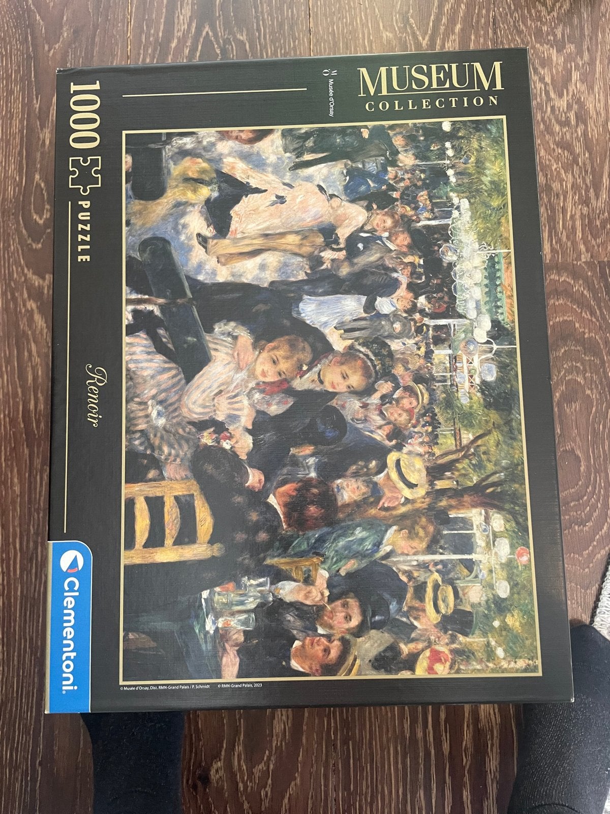 Clementoni Museum Collection Renoir 1000 stukjes puzzel, Ophalen of Verzenden, Meer dan 50 stukjes, Zo goed als nieuw, 6 jaar of ouder