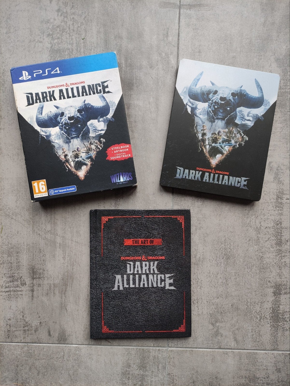 Dark alliance dungeons & dragons steelbook + artbook, Spelcomputers en Games, Games | Sony PlayStation 4, 1 speler, Ophalen of Verzenden