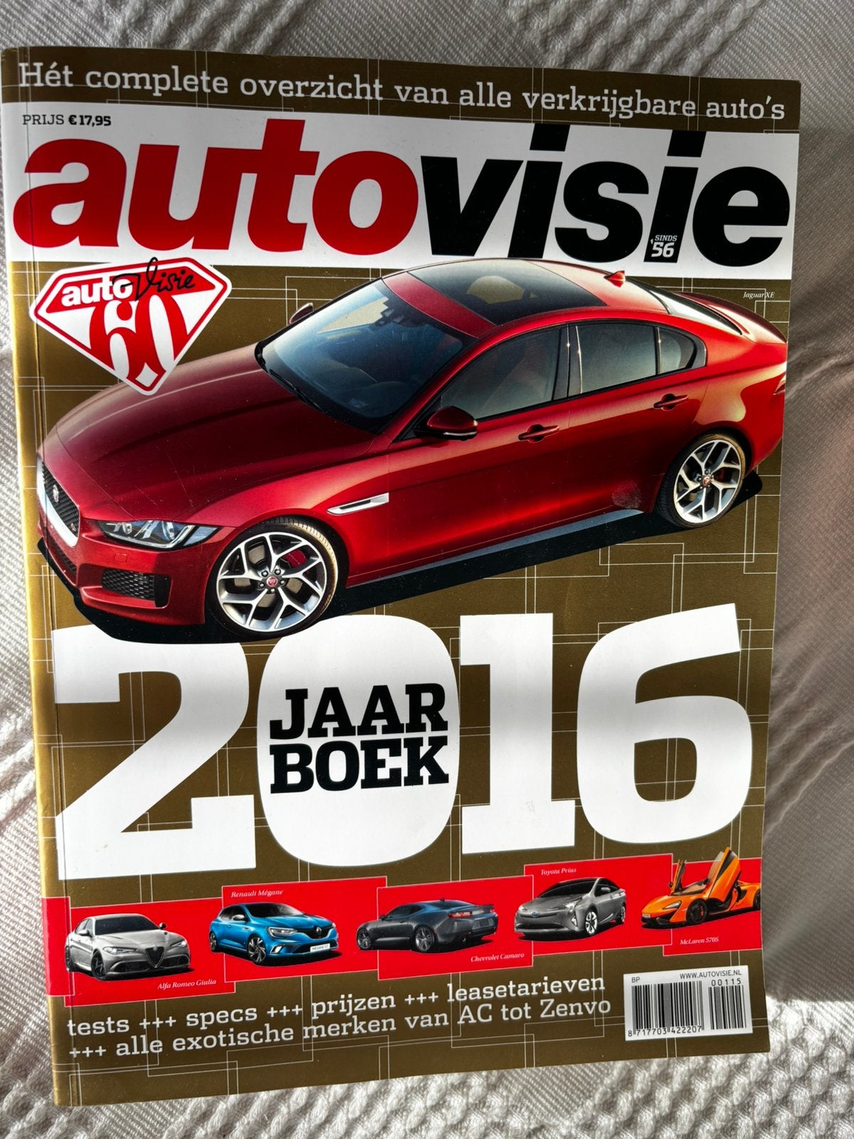 Autovisie jaarboek 2015 - 2016 - 2017, Ophalen of Verzenden, Zo goed als nieuw, Algemeen
