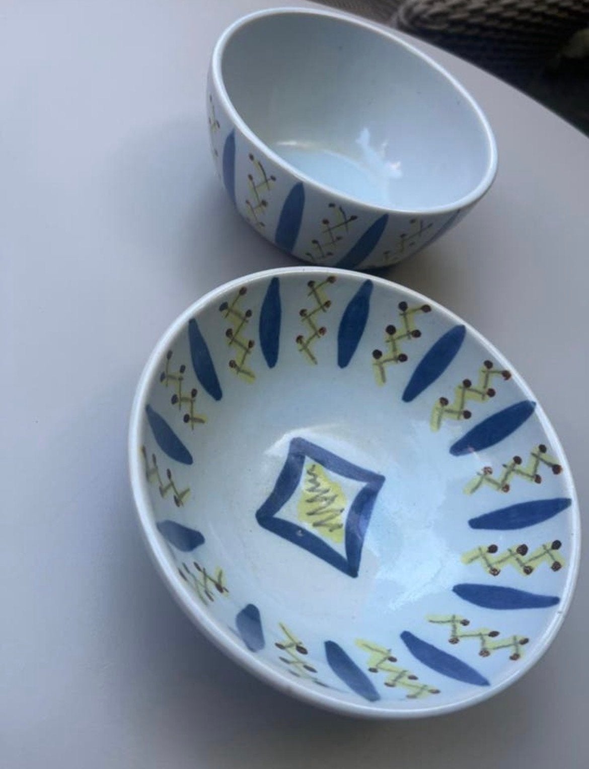 Antieke Buchan Stoneware Kommen - Schots Erfgoed, Ophalen of Verzenden