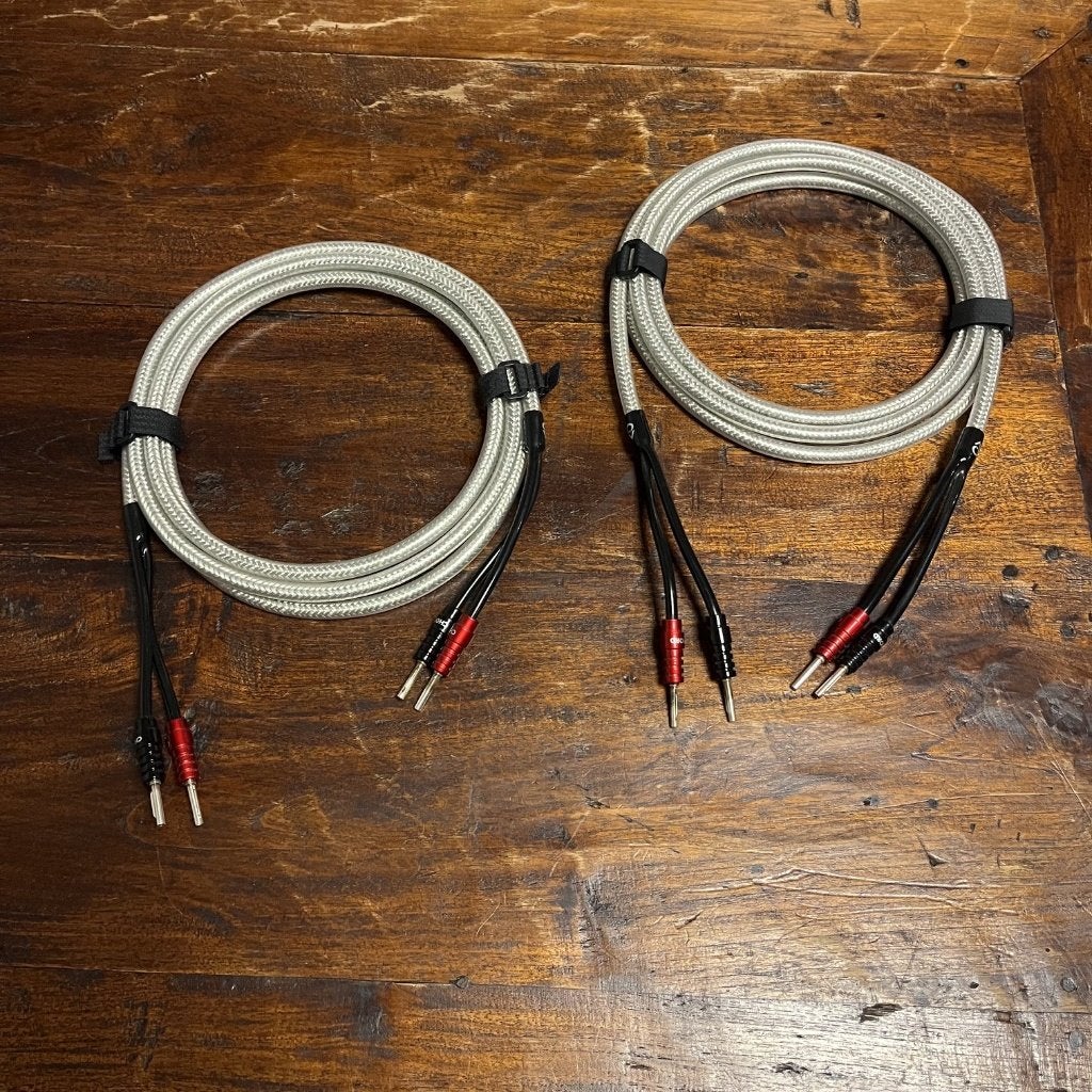 Chord Shawline X speakerkabelset 3m FR banana occasion, Audio, Tv en Foto, Audiokabels en Televisiekabels, Scartkabel, =, =, Ophalen of Verzenden