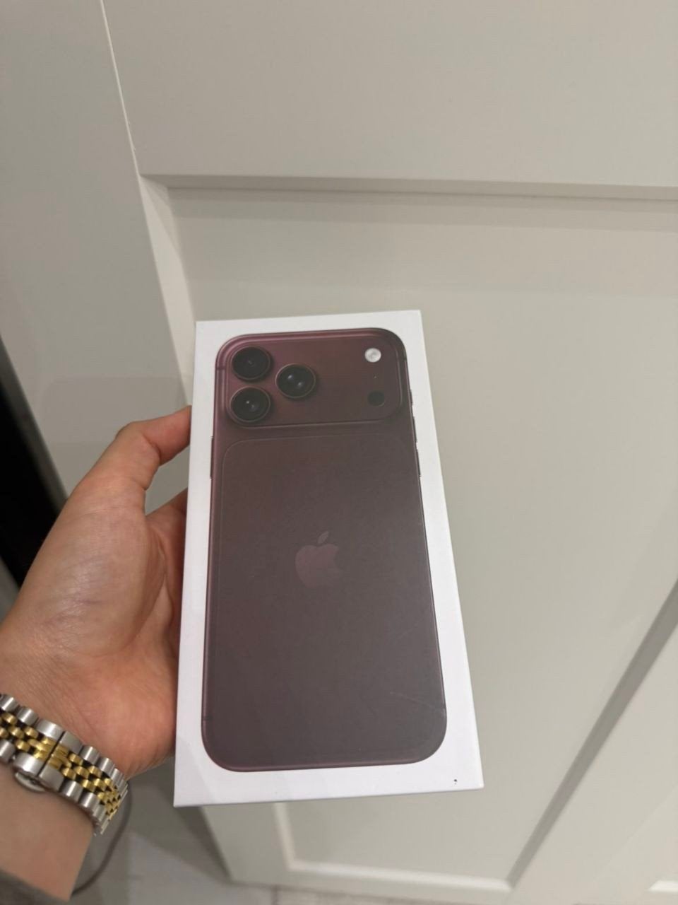 iPhone Pro max Burgundy 512GB NIEUW Gesealed