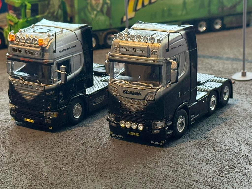 Tekno 2 losse trekker kramer, Hobby en Vrije tijd, Modelauto's | 1:50, Tekno, Nieuw, Tekno, Bus of Vrachtwagen