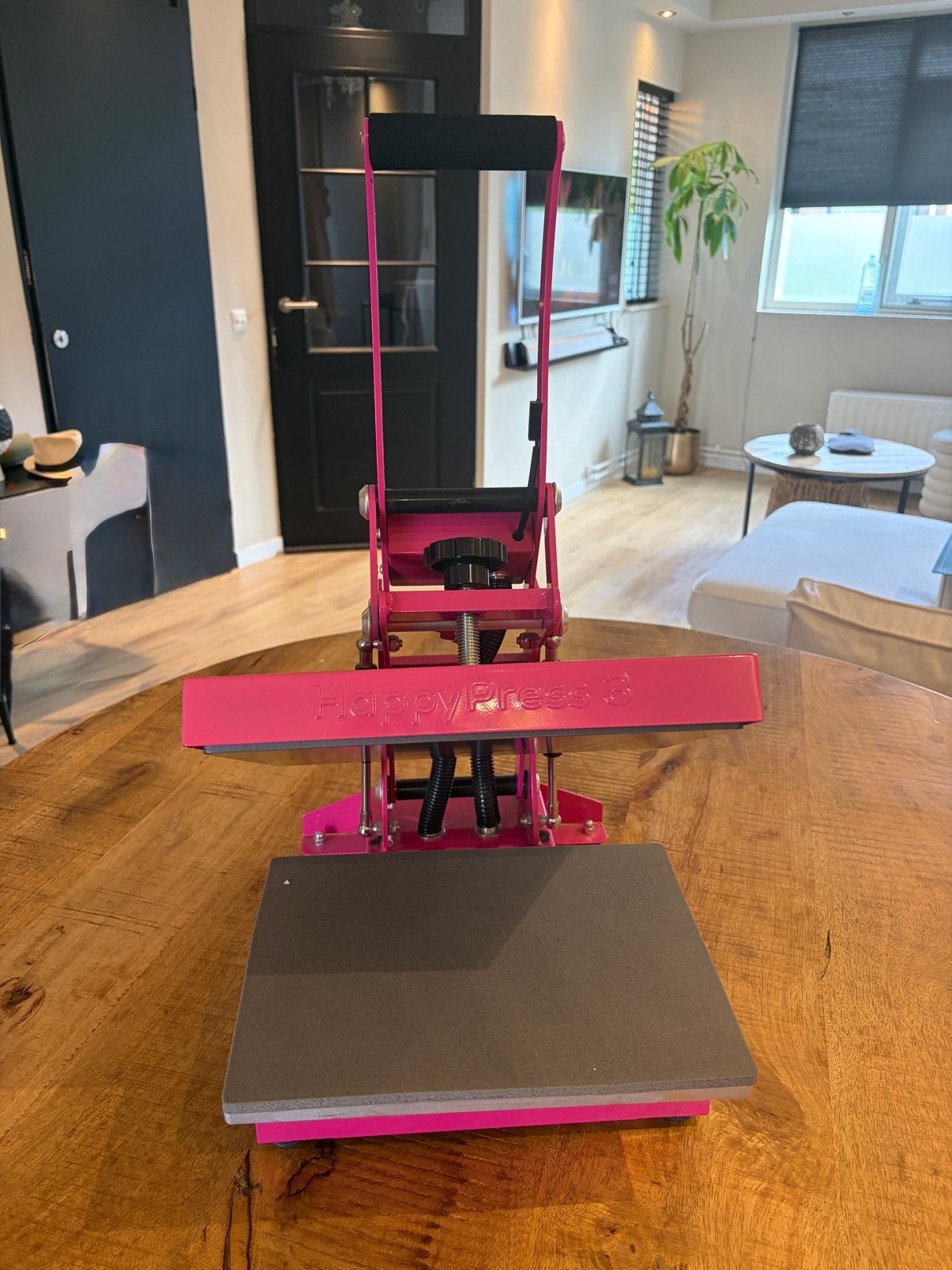 HappyPress 3 Transferpers Roze, Roze, Zo goed als nieuw, Machine, Elektrisch