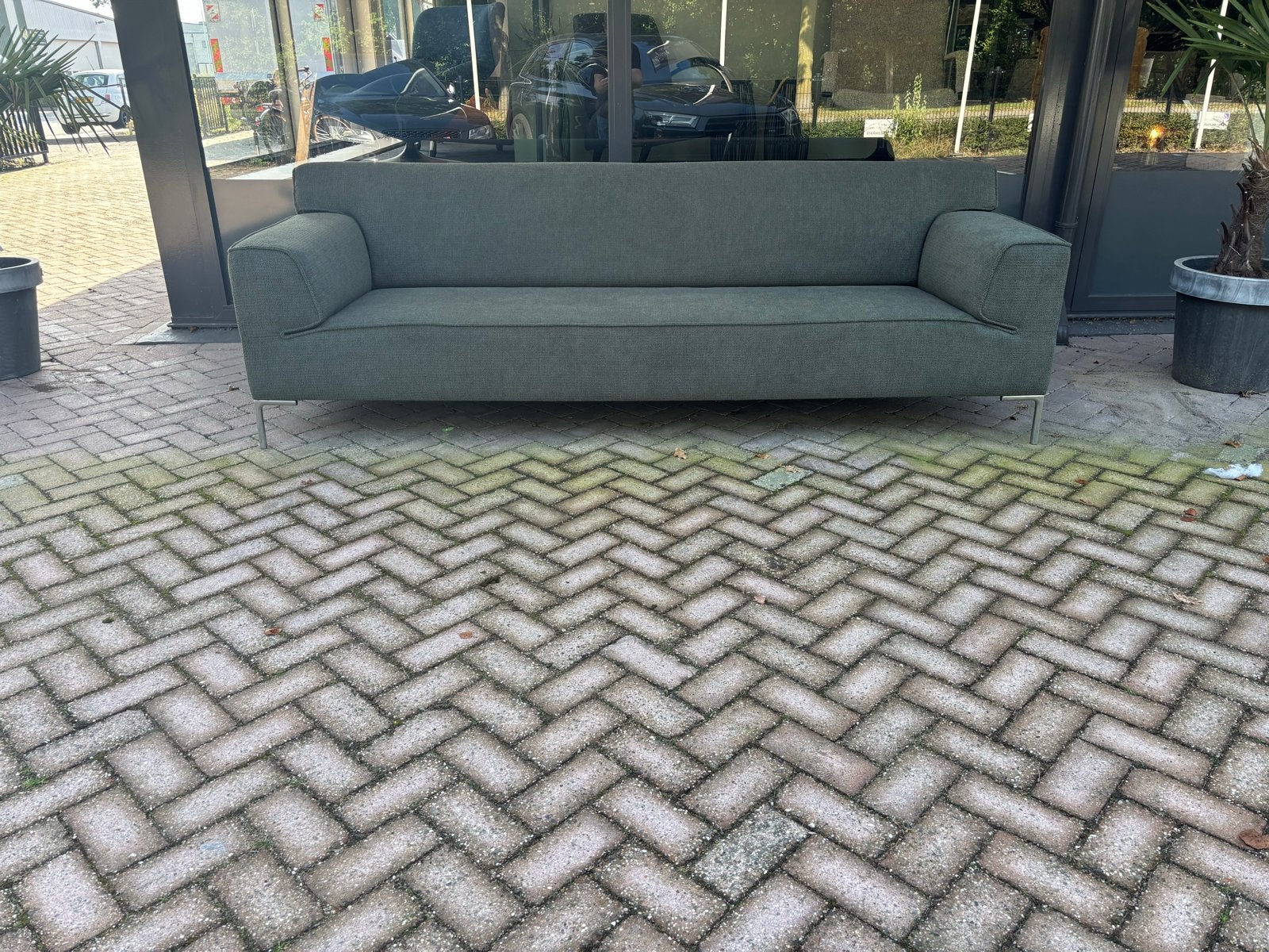 Design on Stock Bloq 4 zits Bouclé, 250 tot 300 cm, Verzenden, 75 tot 100 cm, Zo goed als nieuw