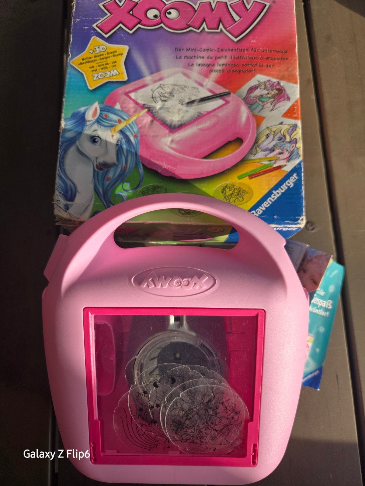 Xoomy Mini-Comic Tekentafel van Ravensburger, Ophalen of Verzenden, Gebruikt, Knutselen, Met licht