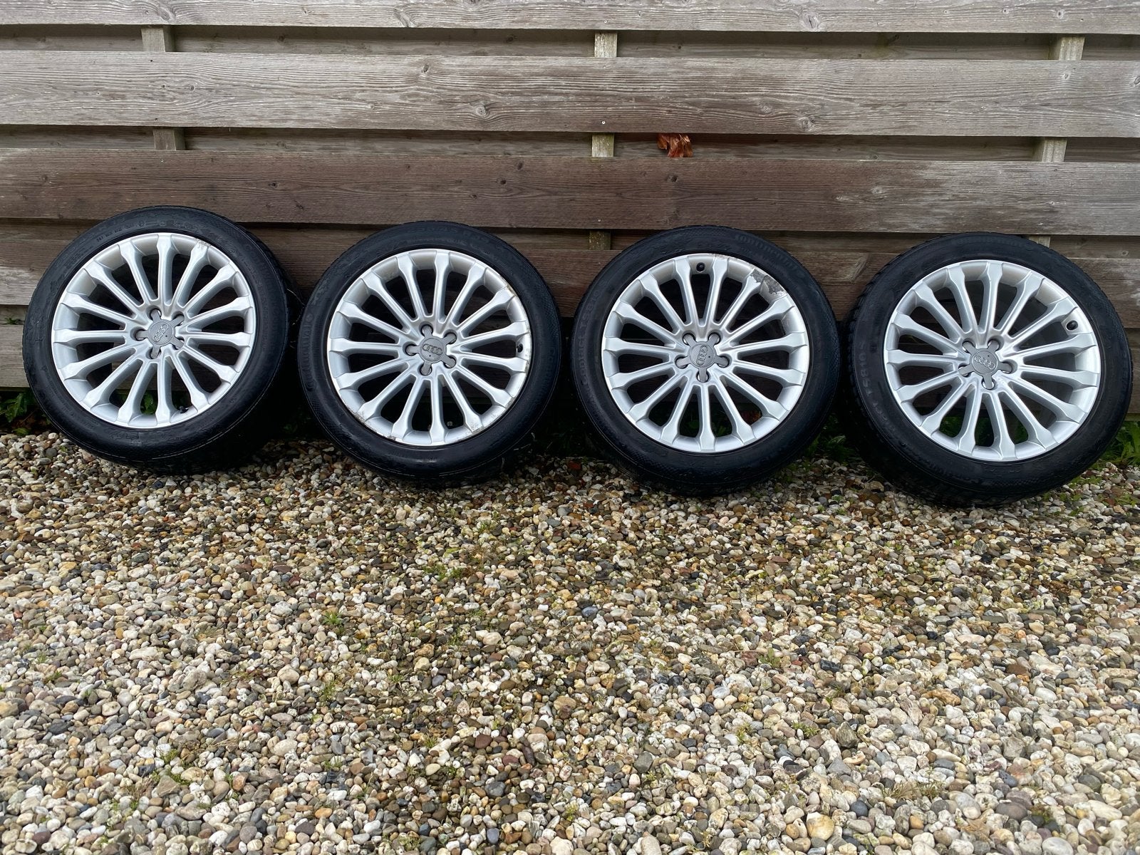 Orginele Audi 19 inch velgen 9Jx19 ET33, Gebruikt, 255 mm, Banden en Velgen, Winterbanden