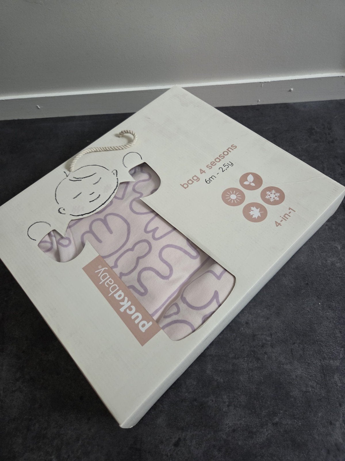 Puckababy Bag 4 Seasons Slaapzak 6m-2.5j - Nieuw in doos, Ophalen, Nieuw, Puckababy, Jongetje of Meisje