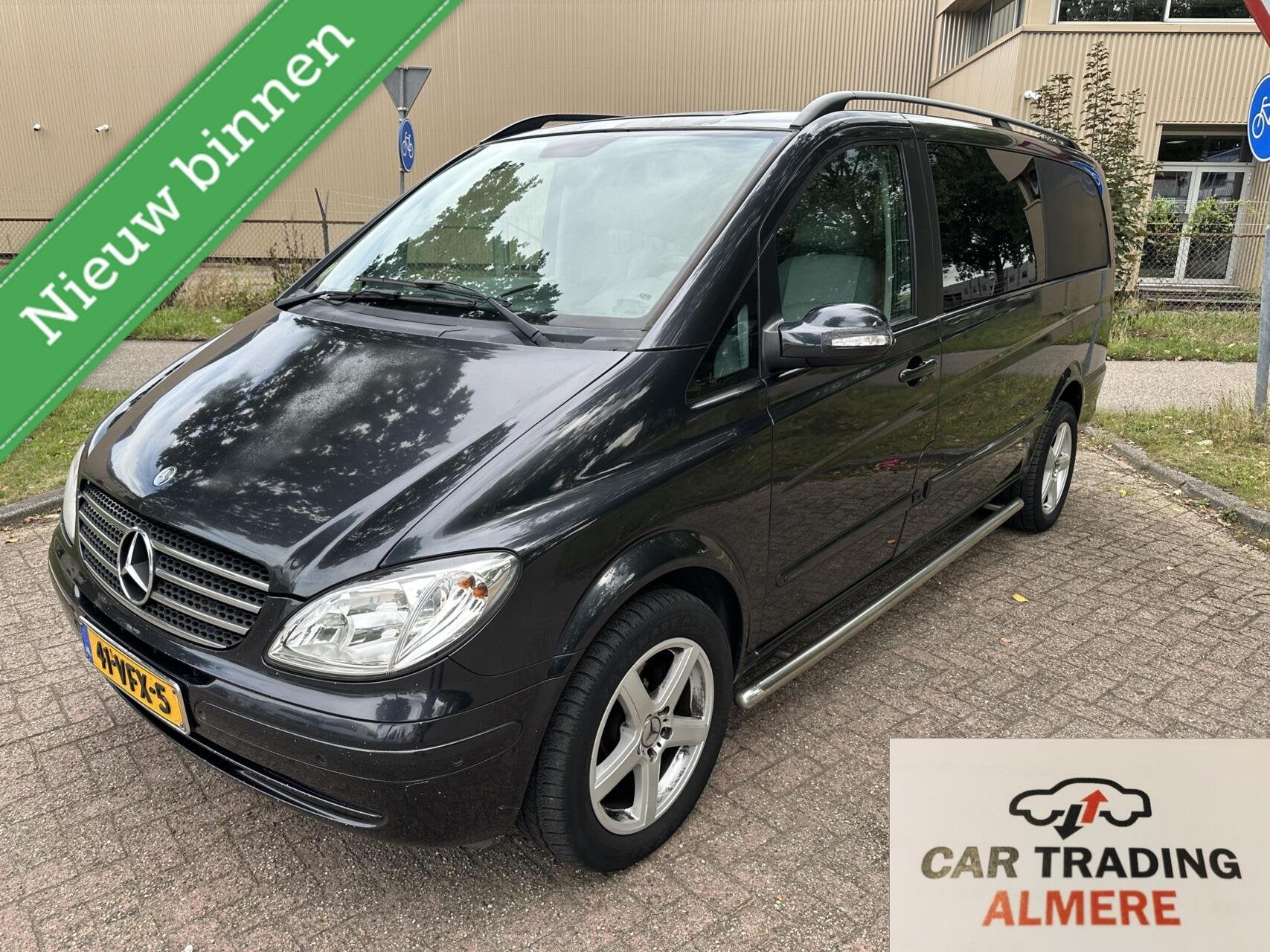 Mercedes Viano 2.2 CDI DC Ambiente Lang NWE APK NAP €3950, Automaat, Gebruikt, 4 cilinders, Zwart
