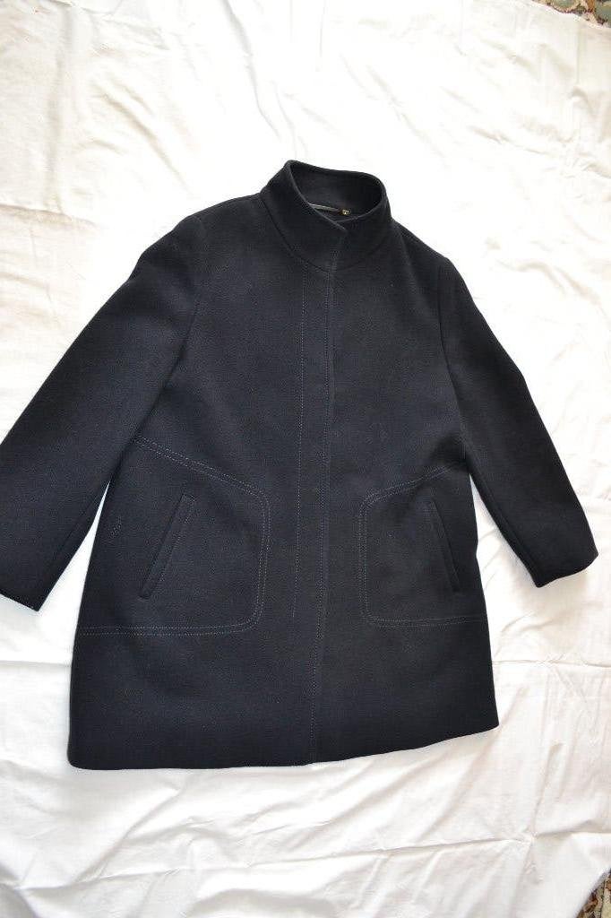 Gerry Weber wollen jas maat 44, Kleding | Dames, Blauw, Maat 42/44 (L), Nieuw, Ophalen of Verzenden
