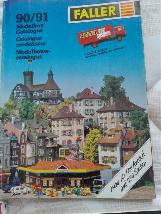 Faller Modelbouw Catalogus 90/91 - Meer dan 600 Artikelen, Ophalen of Verzenden, Gebruikt