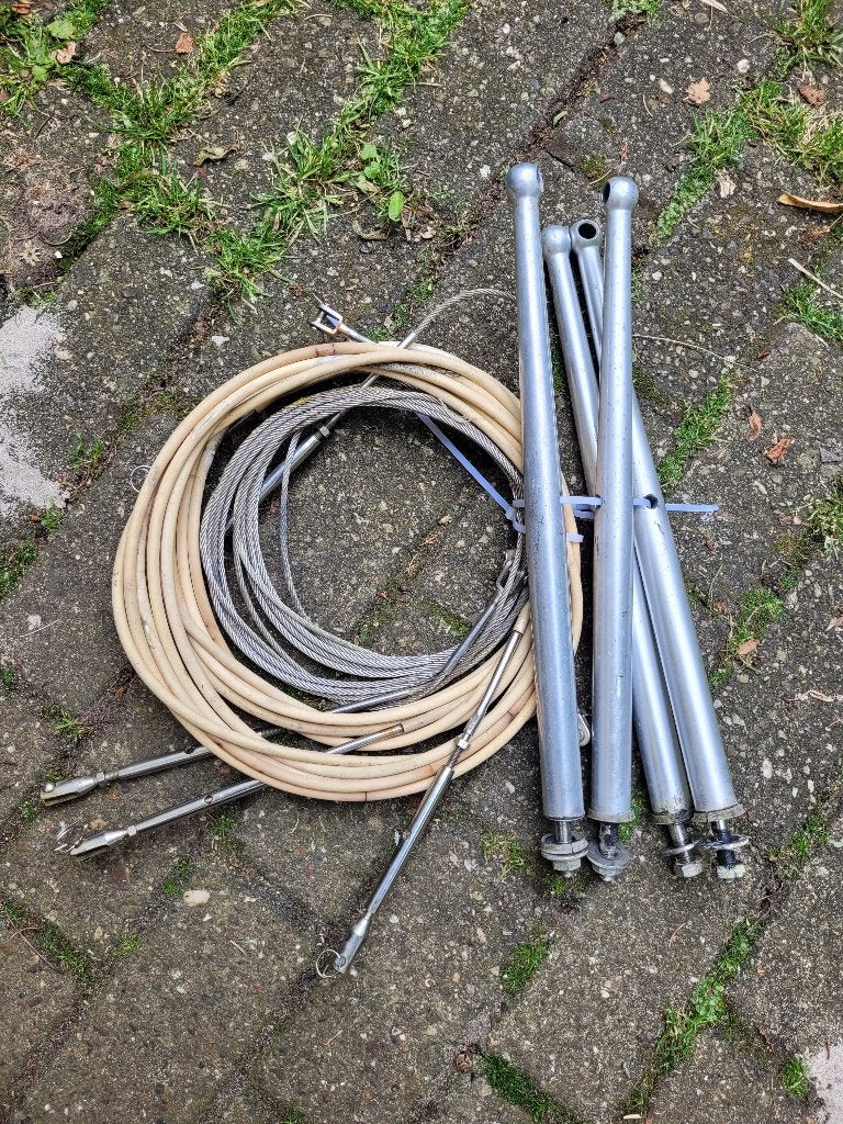 Te koop reling Varianta, Ophalen of Verzenden, Gebruikt, Motor en Techniek, Zeilboot