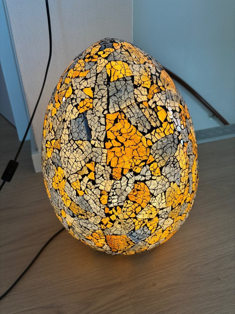 Lampen met mozaïek steentjes, Ophalen, Led-lamp, E27 (groot), Zo goed als nieuw