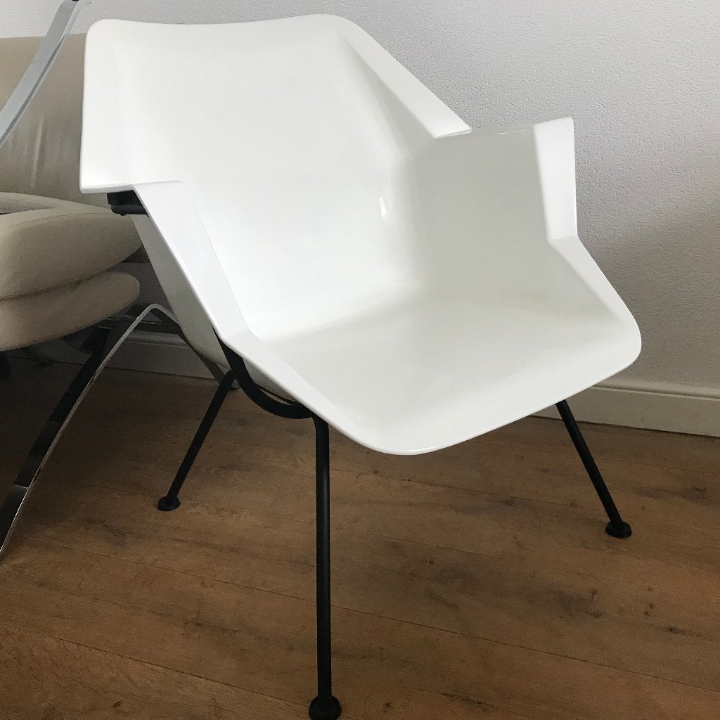 IZGS Gispen 416 fauteuil chair kuipstoel stoel, Huis en Inrichting, Fauteuils, Ophalen, 75 tot 100 cm, Zo goed als nieuw, Nvt