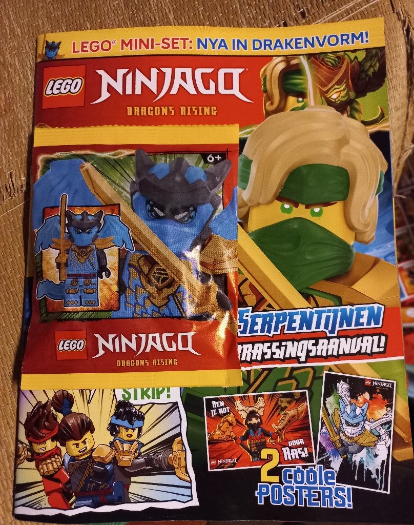 Lego Ninjago Dragon Nya , in zakje op magazine nieuw ongebru, Ophalen of Verzenden, Nieuw